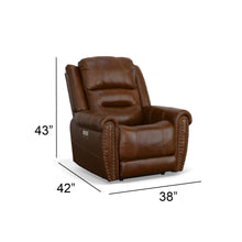 Oscar Fabric Power Lift Recliner with Right-Hand Control & Power Headrest