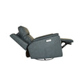 Flexsteel Vernon Fabric Power Swivel Gliding Recliner with Power Headrest, Lumbar, Heat & Massage