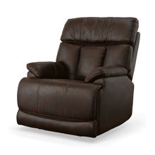 Clive Clove Fabric Power Recliner with Power Headrest & Lumbar