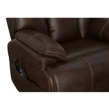 Clive Clove Fabric Power Recliner with Power Headrest & Lumbar