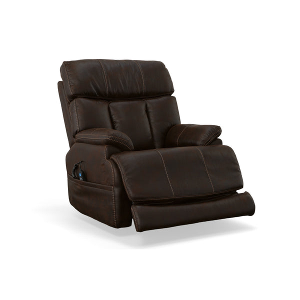 Clive Clove Fabric Power Recliner with Power Headrest & Lumbar alternate view