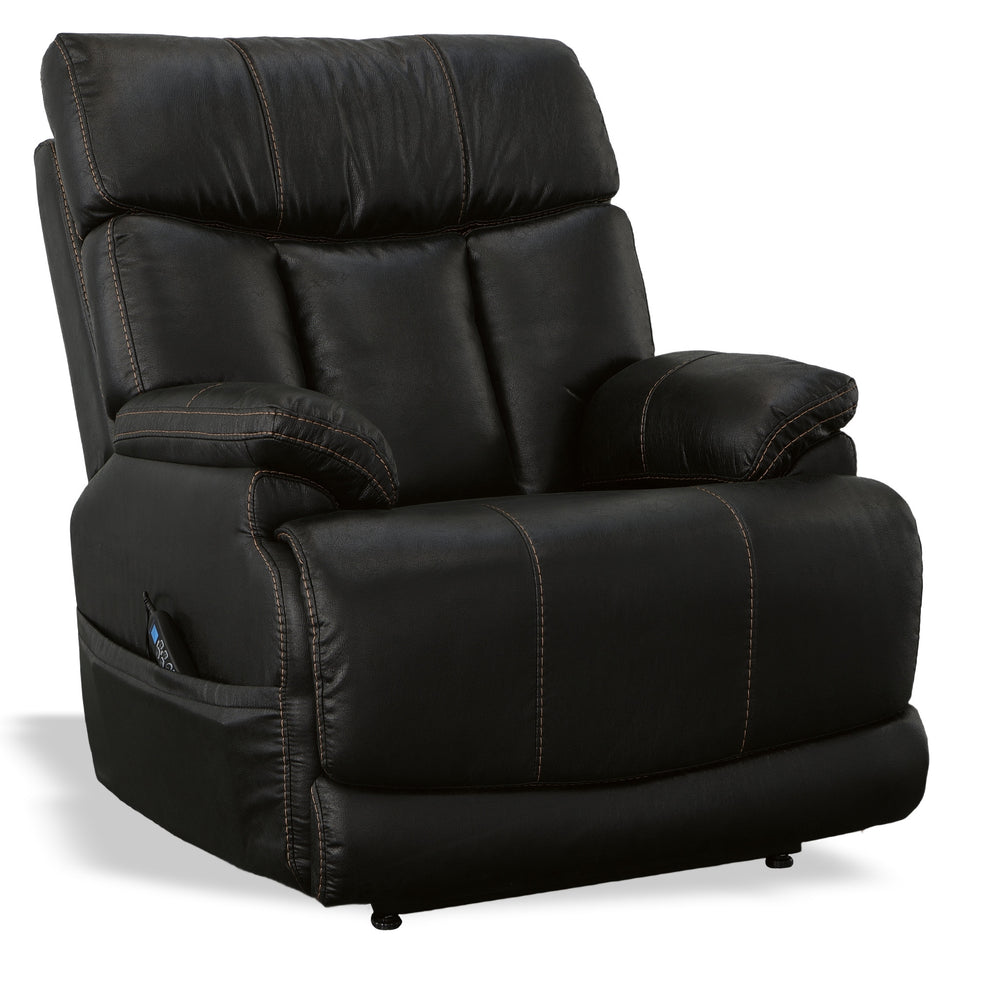 Clive Peppercorn Fabric Power Recliner with Power Headrest & Lumbar