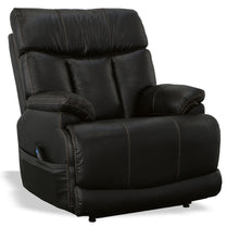 Clive Peppercorn Fabric Power Recliner with Power Headrest & Lumbar