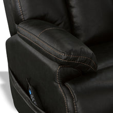 Clive Peppercorn Fabric Power Lift Recliner with Power Headrest & Lumbar
