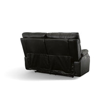 Clive Peppercorn Fabric Power Reclining Loveseat with Power Headrests & Lumbar