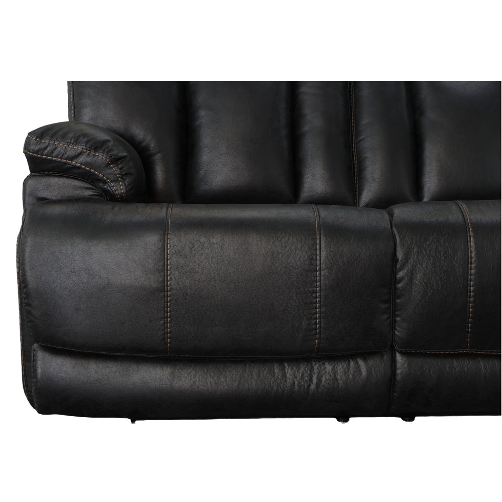 Clive Peppercorn Fabric Power Reclining Sofa with Power Headrests & Lumbar