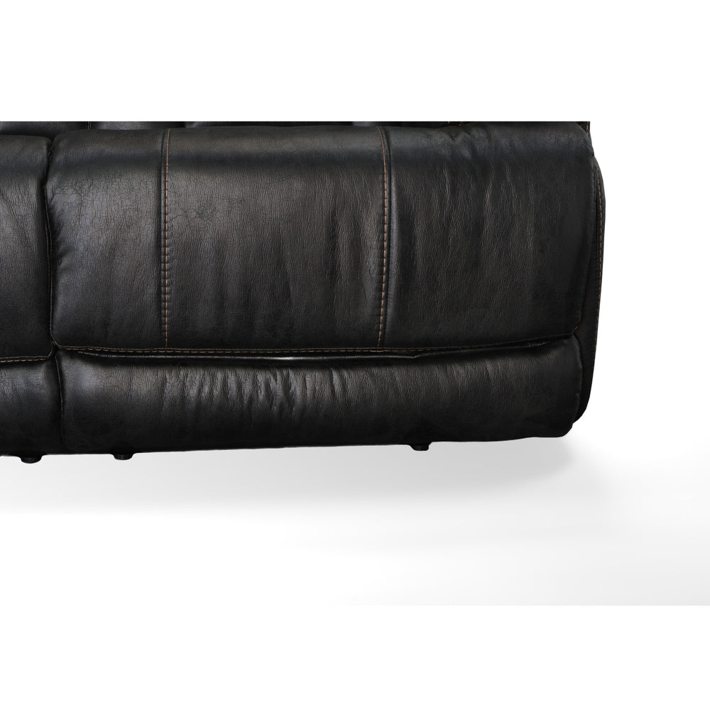 Clive Peppercorn Fabric Power Reclining Sofa with Power Headrests & Lumbar