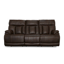 Clive Clove Fabric Power Reclining Sofa with Power Headrests & Lumbar