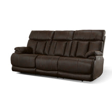 Clive Clove Fabric Power Reclining Sofa with Power Headrests & Lumbar