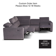 BALTIMORA Power Dual Recliner 5pc Sectional by Natuzzi