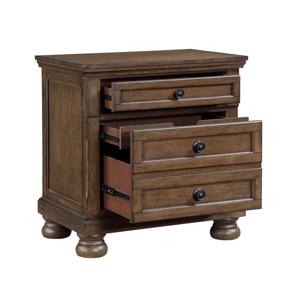 Magnolia Dark Brown Nightstand