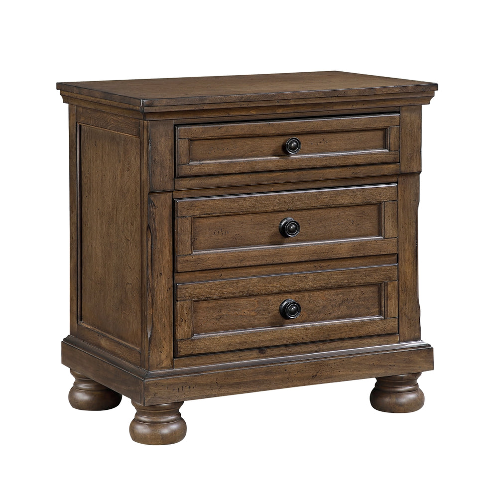 Magnolia Dark Brown Nightstand