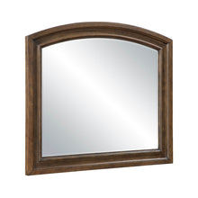 Magnolia Dark Brown Dresser with Arched Mirror
