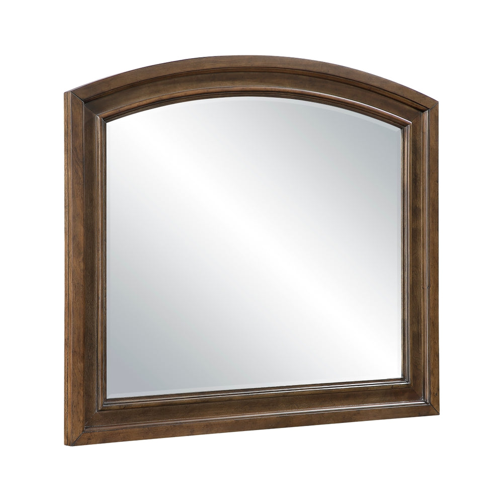 Magnolia Dark Brown Arched Dresser Mirror