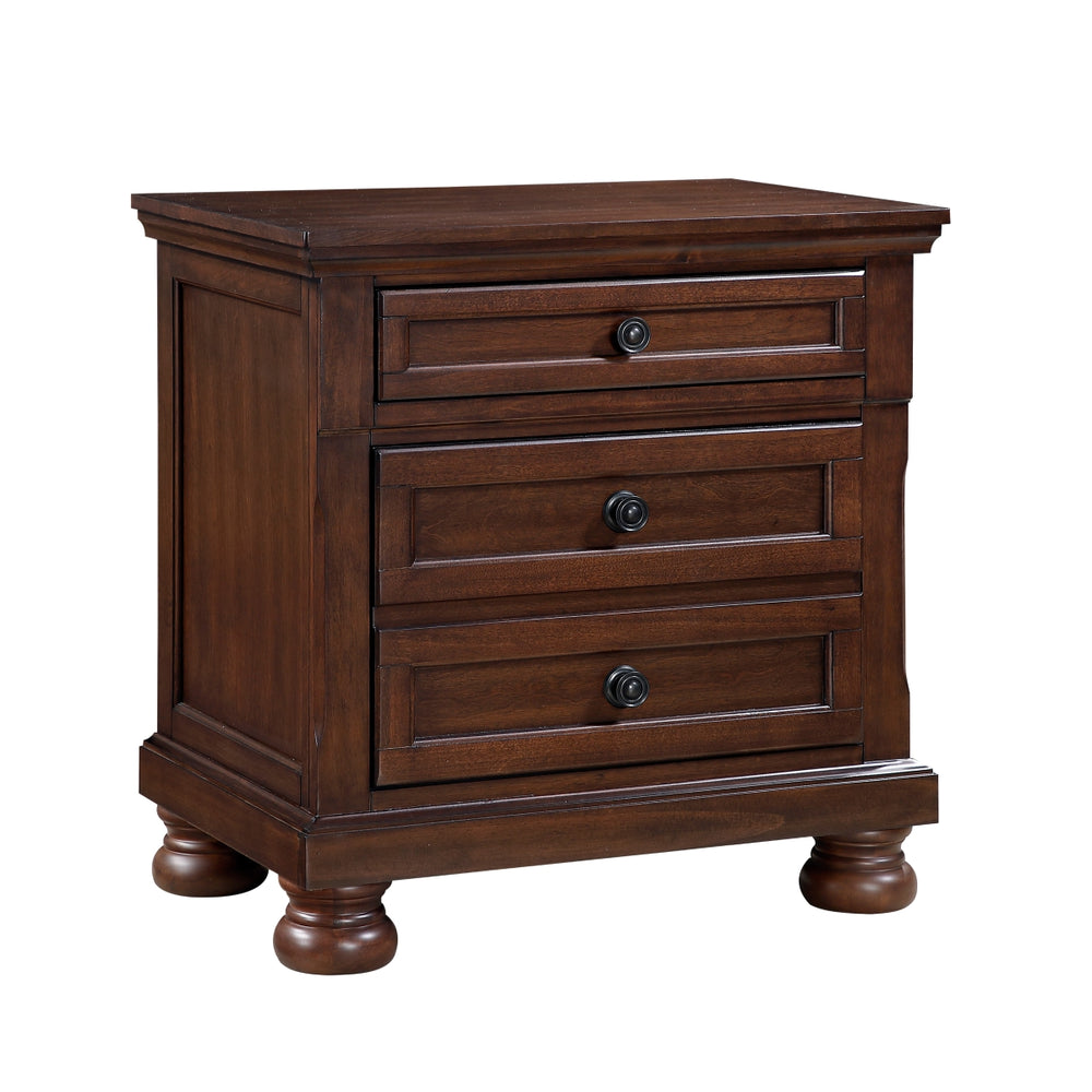 Magnolia Dark Cherry Nightstand
