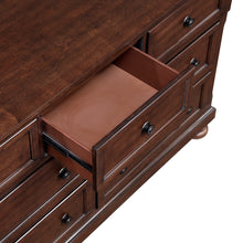 Magnolia Dark Cherry 7-Drawer Dresser