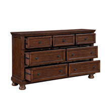 Magnolia Dark Cherry 7-Drawer Dresser