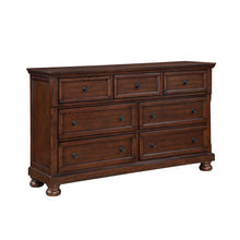 Magnolia Dark Cherry 7-Drawer Dresser