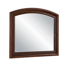 Magnolia Dark Cherry Dresser with Arched Mirror