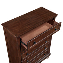 Magnolia Dark Cherry 5-Drawer Chest