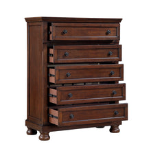 Magnolia Dark Cherry 5-Drawer Chest