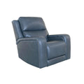 Flexsteel Oasis Leather Power Recliner with Power Headrest, Lumbar, Heat & Massage