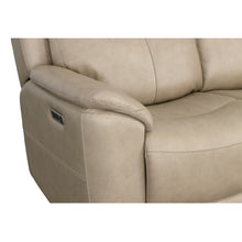 Flexsteel Crew Leather Power Reclining Sofa with Power Headrests & Lumbar