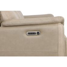 Flexsteel Crew Leather Power Reclining Sofa with Power Headrests & Lumbar