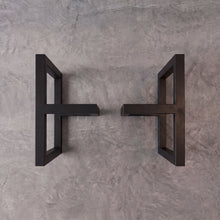 Black Walnut Gray Epoxy River Dining Table