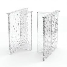 Poplar Ice Crystal Epoxy River Dining Table