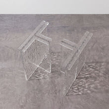 Poplar Ice Crystal Epoxy River Dining Table