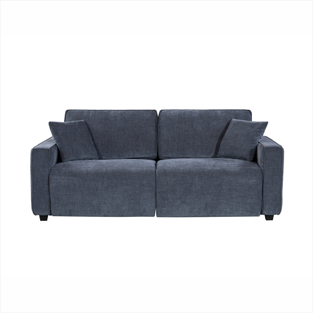 Convertible Sofa Bed in Blue