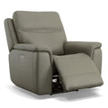 Flexsteel Sawyer Power Recliner with Power Headrest & Lumbar