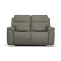 Flexsteel Sawyer Power Reclining Loveseat with Power Headrest & Lumbar