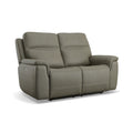 Flexsteel Sawyer Power Reclining Loveseat with Power Headrest & Lumbar