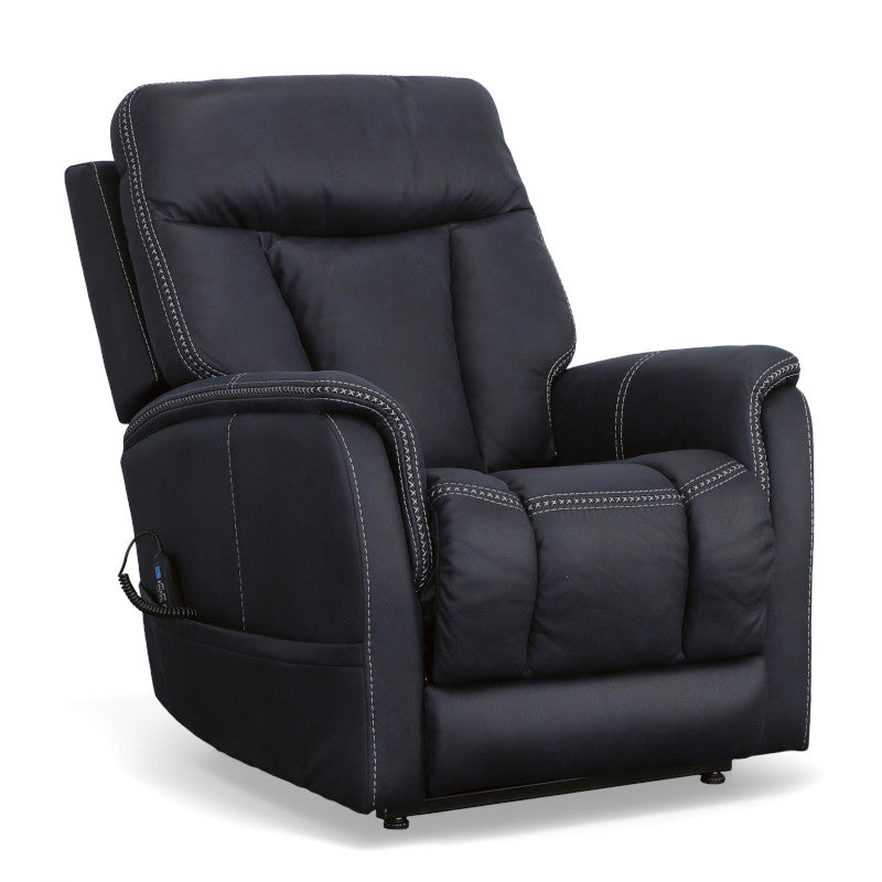 Atlas Fabric Power Lift Recliner with Power Headrest & Lumbar