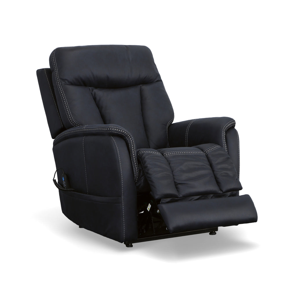 Atlas Fabric Power Lift Recliner with Power Headrest & Lumbar
