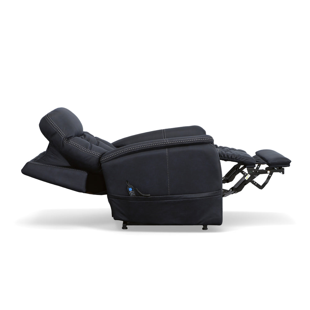 Atlas Fabric Power Lift Recliner with Power Headrest & Lumbar