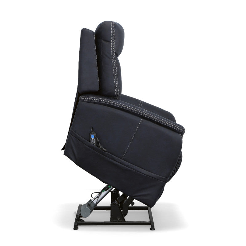 Atlas Fabric Power Lift Recliner with Power Headrest & Lumbar