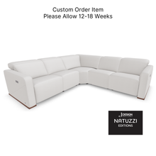 BALTIMORA Power Dual Recliner 5pc Sectional by Natuzzi