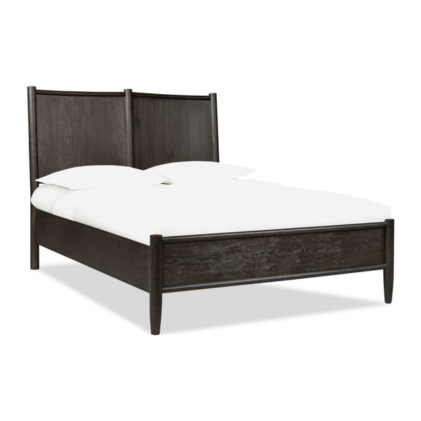 Ridgewood Oak Wood Platform Bed in Yin