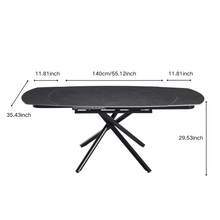 Extendable Ceramic Dining Table