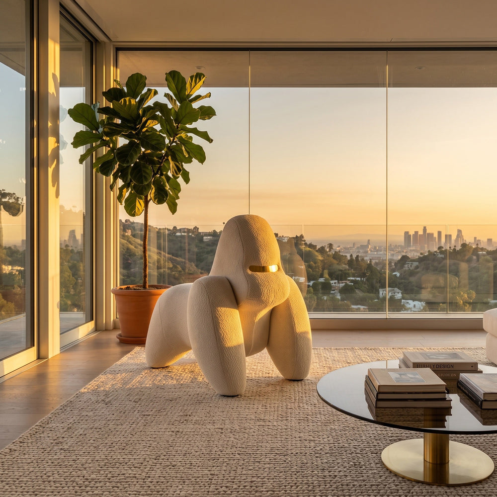Mini Gorilla Sculptural Accent Chair