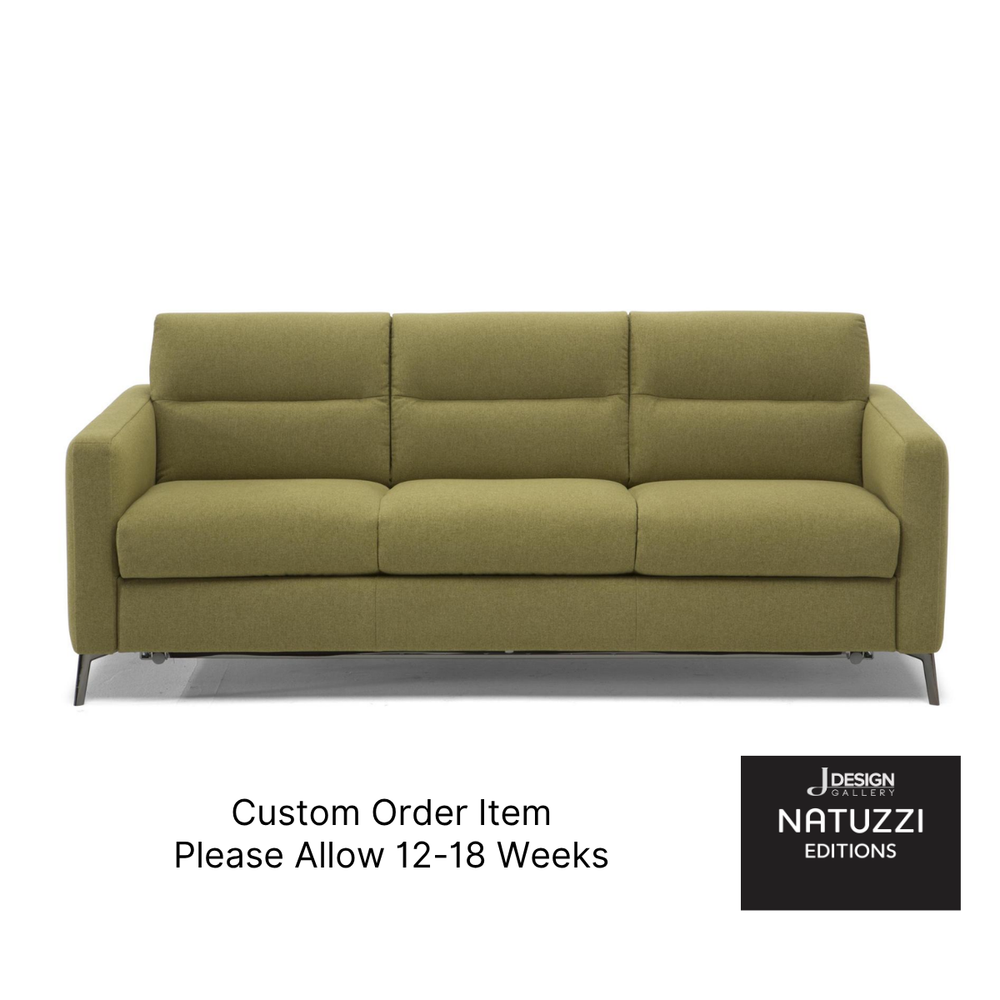 Fascino Leather Sofa Bed By Natuzzi