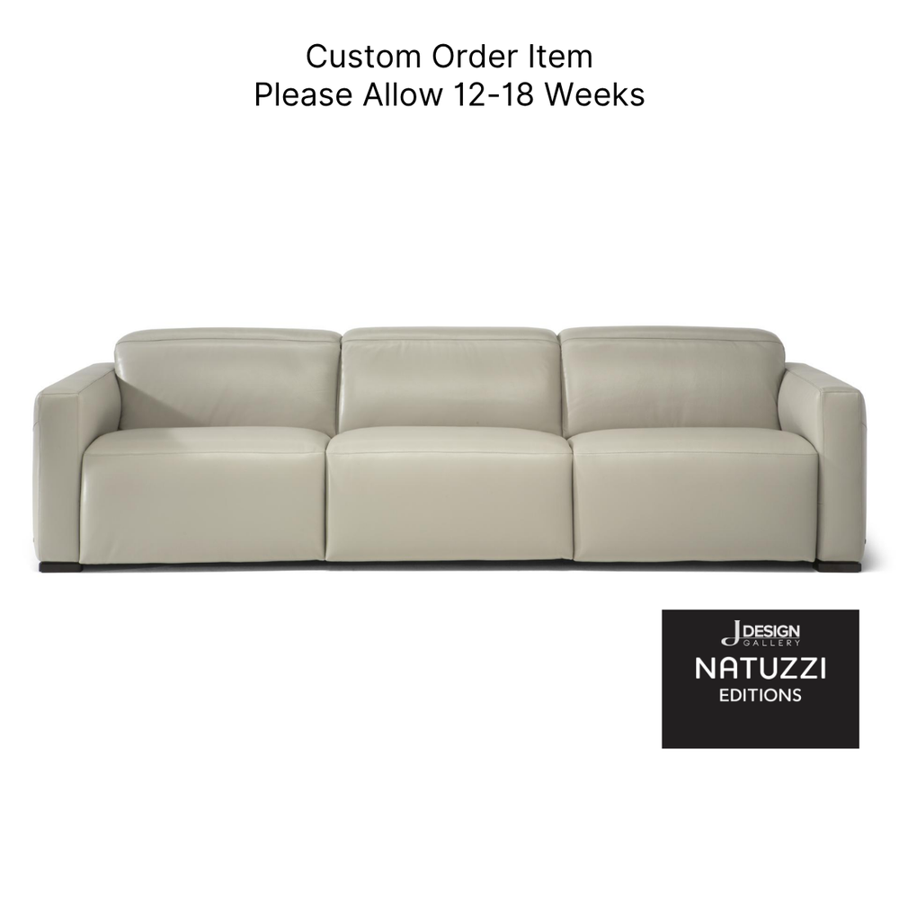 BALTIMORA Power Dual Recliner Sofa by Natuzzi