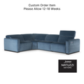 BALTIMORA Power Dual Recliner 4pc Sectional by Natuzzi