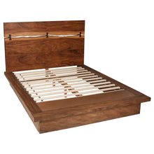 Riverbank Wood Queen Panel Bed Walnut