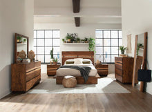 Riverbank Wood Queen Panel Bed Walnut