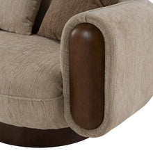 Amber Wood II Multi Color Sofa 110