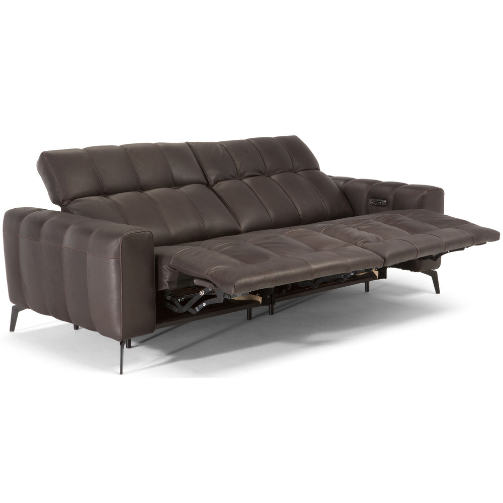 Natuzzi Editions Portento Power Reclining Sofa - detail view